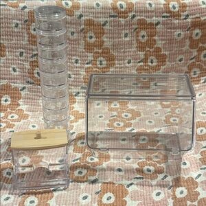 Clear Storage Container Set